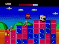 une photo d'Ã©cran de Alex Kidd - The Lost Stars sur Sega Master System